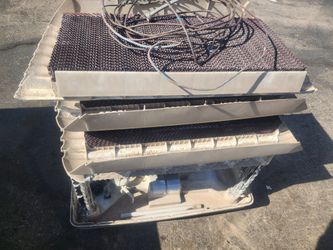 Swamp cooler plastic