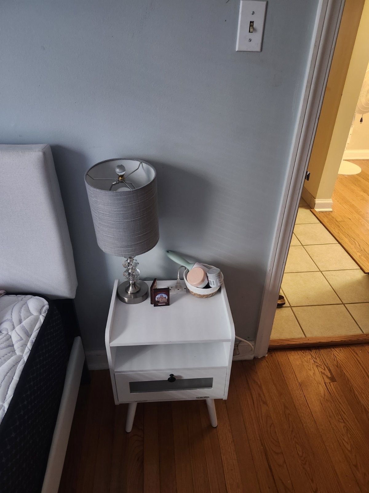 Bed, Sofa, Coffee Table and Night Stand