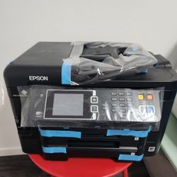 Epson WorkForce WF-3640 Wireless Color All-in-One Inkjet Printer with Scanner and Copier. Never used