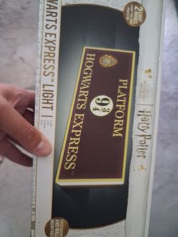 Harry Potter Hogwarts Express Logo Sign new in box