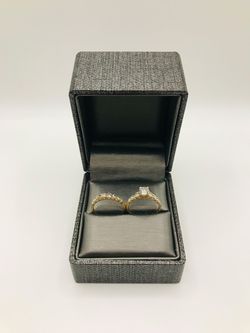 14k WEDDING RINGS SET