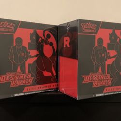 Pokemon Destined Rivals Elite Trainer Box