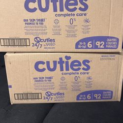 Cuties Diapers Size 6 
