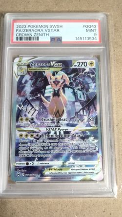 Pokemon Zeraora Vstar PSA 9