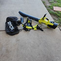Ryobi 40volt HP Blower And Leaf Vac
