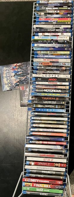 50 Blu- Rays + Metal Stand