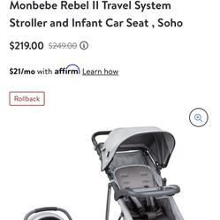 Monbebe Travel System