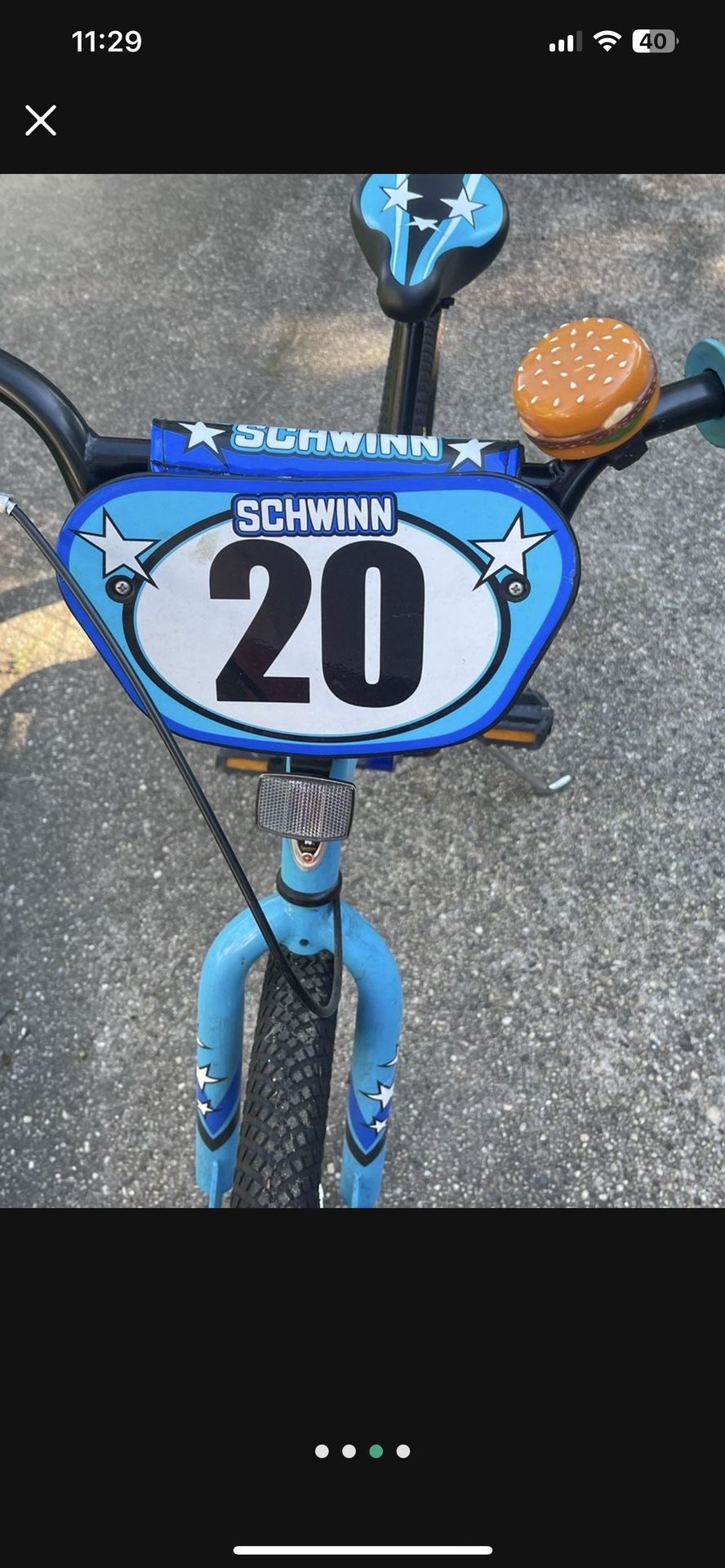 Boys 20” Bike Blue $100