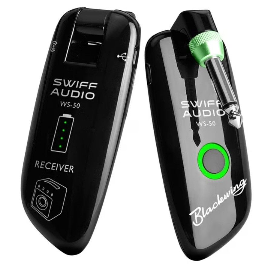 SWIFF WS-50 UHF Digital Guitar Wireless System ( + Receiver) 50M Transmission