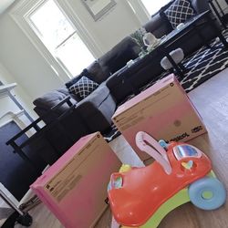 Brand New Never Used Peppa Pig Ride Toy.