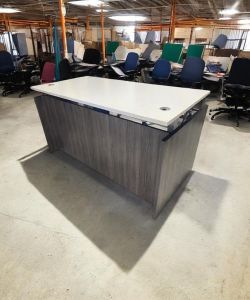 Premium Electric Sit-Stand Desk with Shell | $799.99
