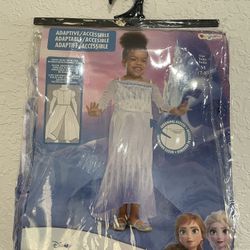 NEW Adaptive Elsa Dress Size 4-6X