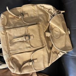 Leather Backpack 