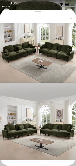 Sleeper modular sofas
