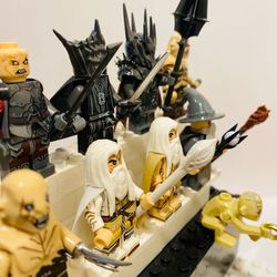 Lord of the Rings Sauron Minifigures | New Custom LEGO Compatible Toys