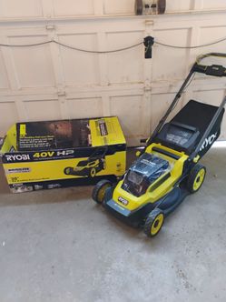 20" RYOBI 40V HP Push mower
