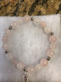 Rose quartz bracelet