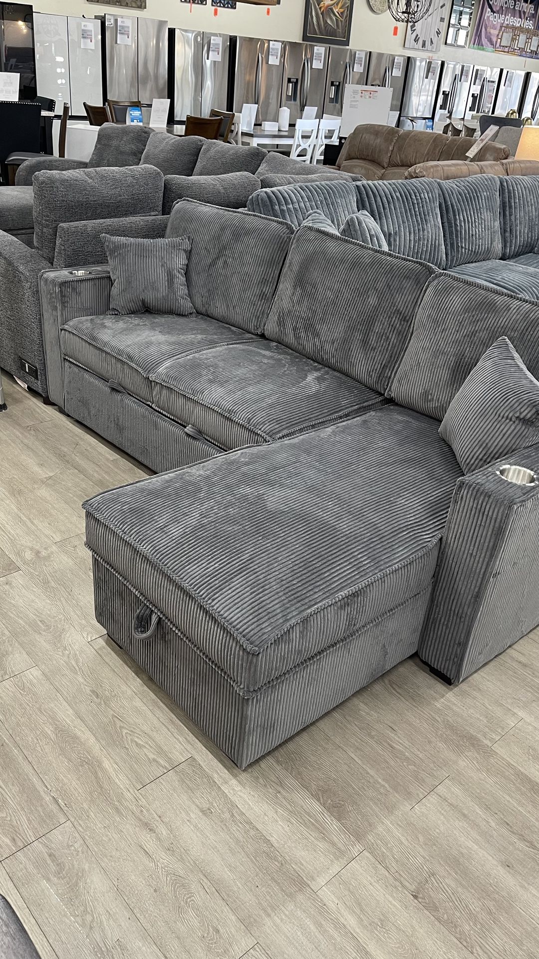 Pullout Sectional Sleeper