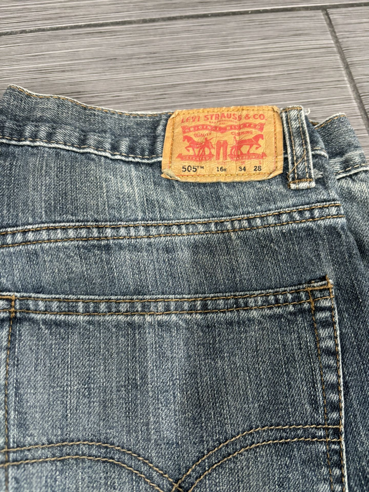 Men’s 505 Levi Jeans