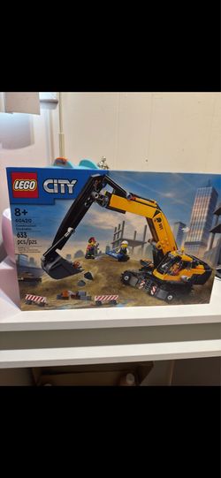 LEGO Yellow Construction Excavator # 60420