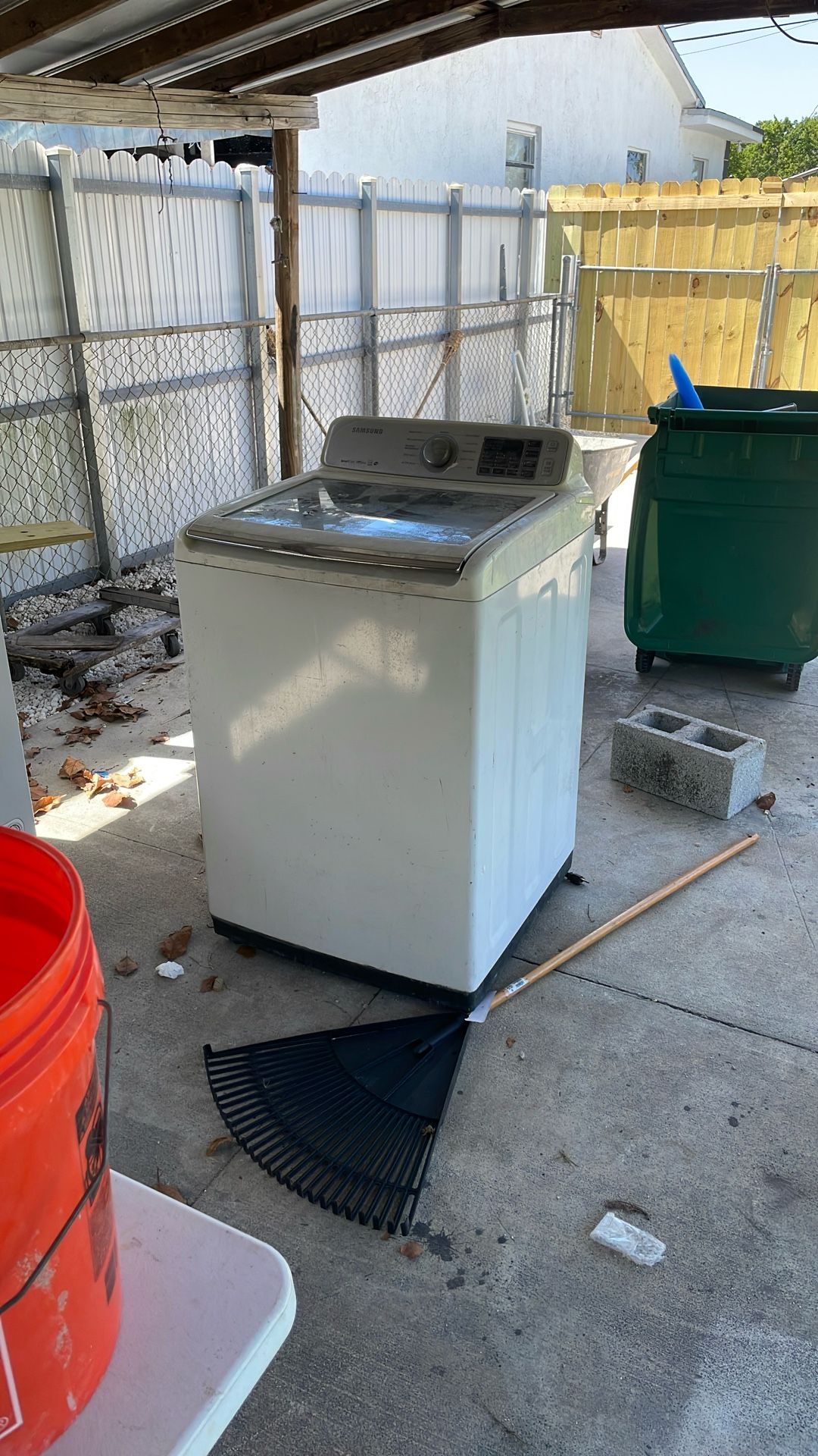 SAMSUNG WASHER model wa50m7450aw/a4