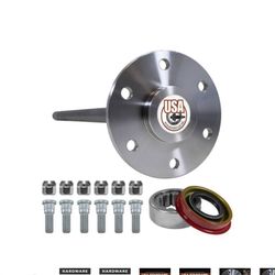 ☀️#0255 USA Rear Axle Kit Fits GM 8.0" Diff 28 Spline 6 Lug 31-13/32" Long, 630604- - ZA K630604