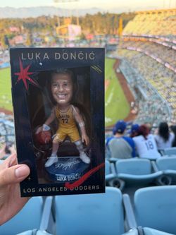 Luka Dončić LA Dodgers Bobblehead