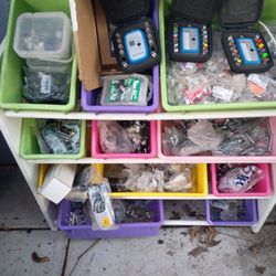 MAKE   OFFER.   CABLE /DISH ,alarm Testers ,connectors bolts,  screws ,Etc.  All New 