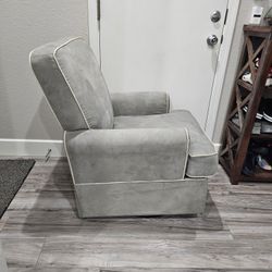 Baby Relax Swivel Glider Rocking Chair, Grey
