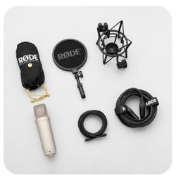 Rode NT1A Condenser Microphone Plus Accessories