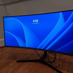 34 Inch Samsung WQHD Curved Monitor 