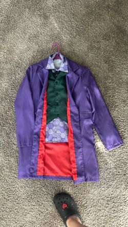 Kids joker halloween costume