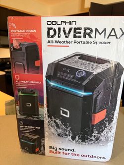 NEW Dolphin Diver Max Waterproof Bluetooth Speaker
