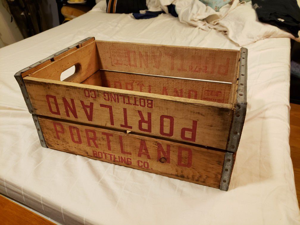 Wood Crate Portland Bottling Co