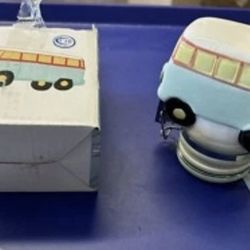 Contained Art V W Hippie Bus Stash Jar With Rubber Seal Listed