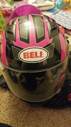 Bell motorcycle helmet