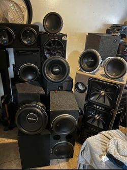Kicker/JL Audio/Audiobahn/Rockford/ and more subwoofers CHECK MY PAGE AND READ DESCRIPTION
