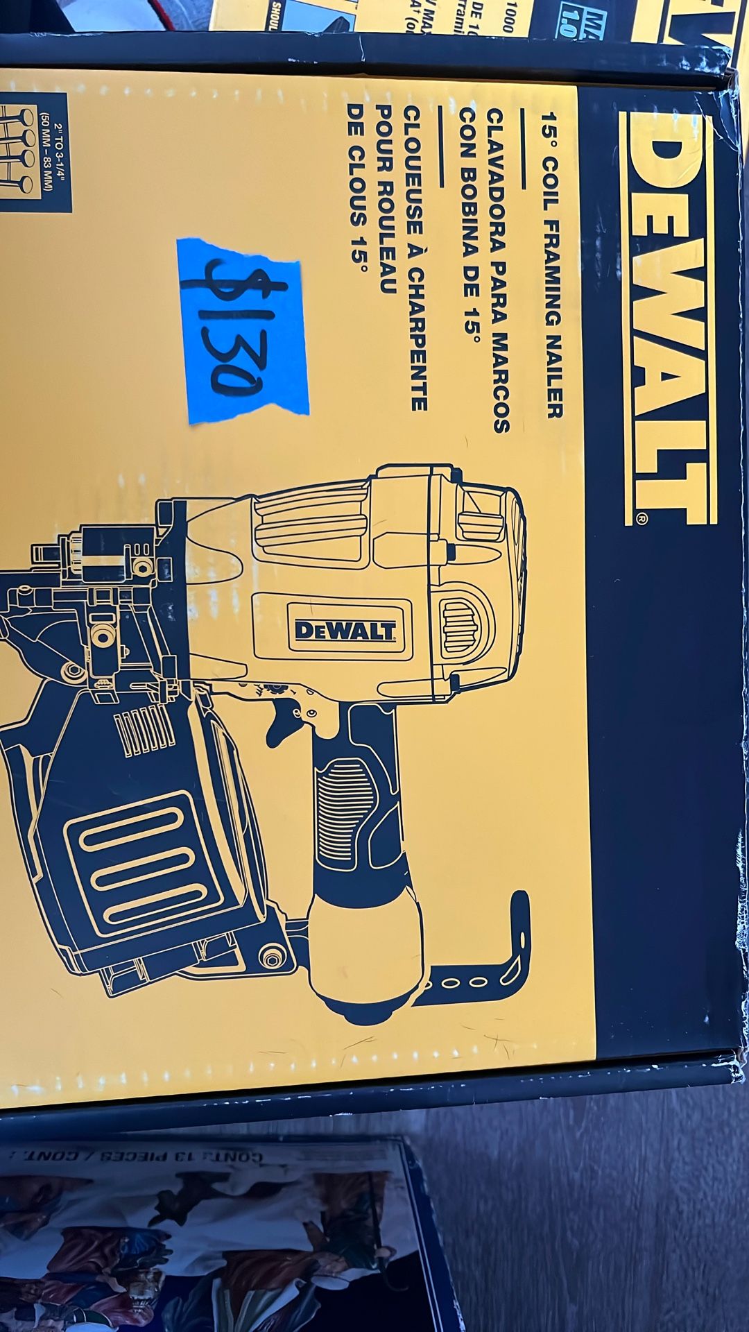 15* Coil Framing Nailer, Firm Price