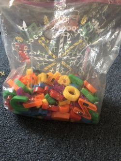 Letter magnets for kids