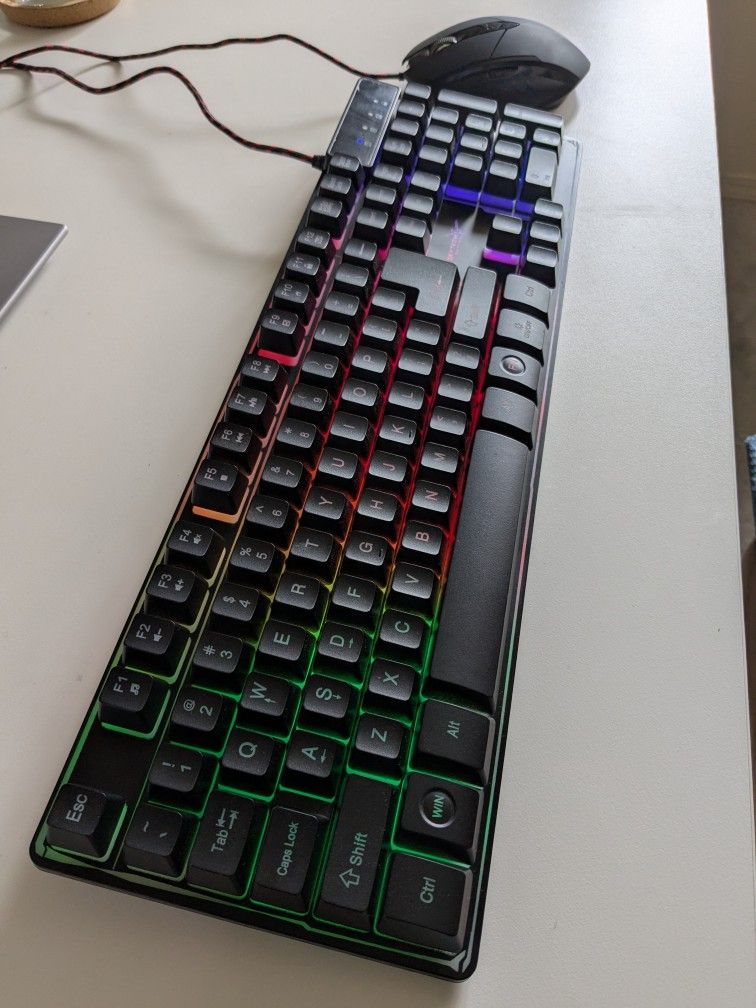 Skytech Gaming Wired RGB Keyboard And Mouse