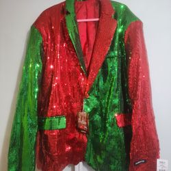 Suitmeister Sz 2X Festive & Formal Sequin Blazer BNWT