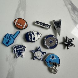 Crocs Dallas Cowboys Shoe Charms 