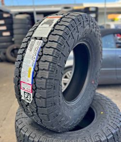 285/70/17 Falken AT 4 new tires mounted and balanced