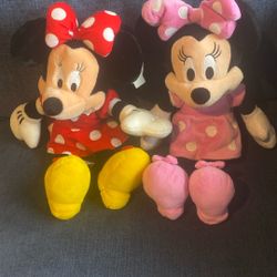 Minnie Mouse - Pink & Red 17in 