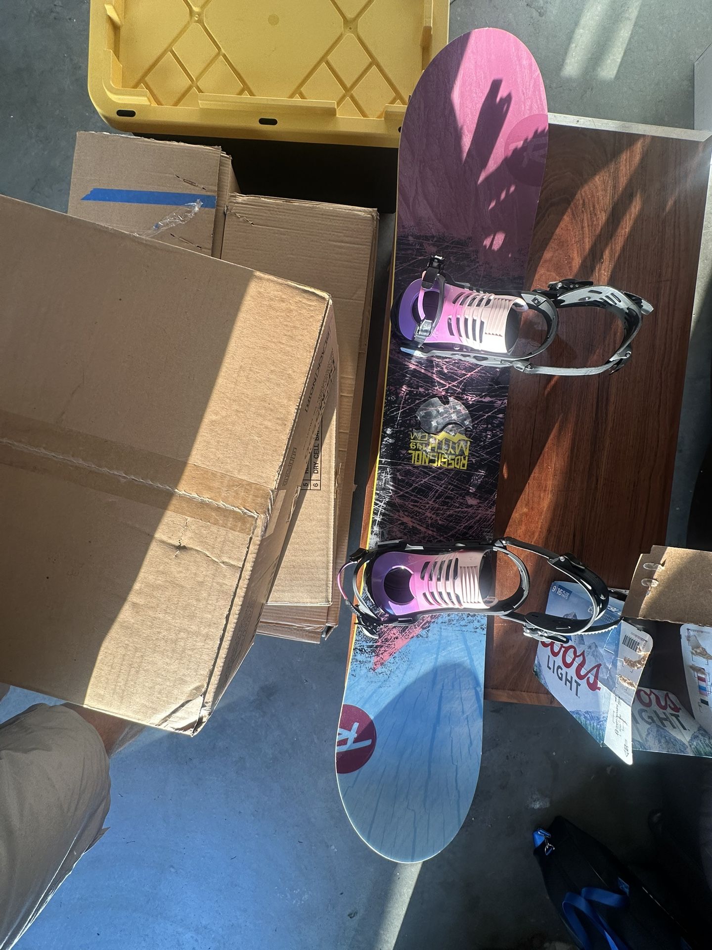 Womens Snowboard & Bindings 149 cm
