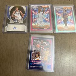 Topps 2025-26 Rookies And Auto,numbereds (kon Knueppel, Derik Queen,Anthony Edward)
