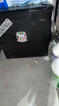 Mini Fridge And Microwave