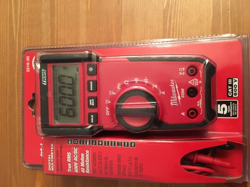 Milwalkie electrical tester