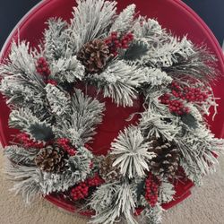 Large Wreaths With Storage Container