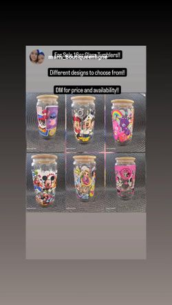 16oz Glass Tumblers